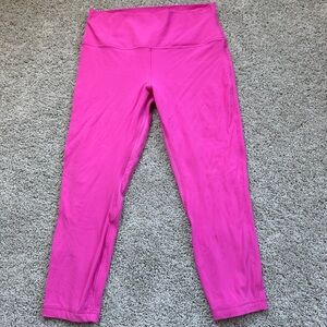 Lululemon Align Crop 23" Sonic Pink Size 12